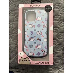 Pusheen Apple iPhone Case For 12 Pro Max Cellphone Case Blue NWT